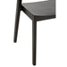 Eetkamerstoel Zwart Multiplex 52 cm 51.8x56.7x75.7 cm-Eetkamerstoelen-J-Line