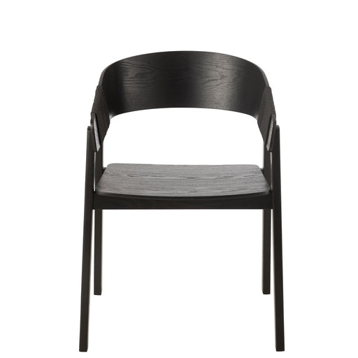 Eetkamerstoel Zwart Multiplex 53 cm-Eetkamerstoelen-J-Line