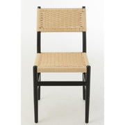 Eetkamerstoel Zwart Paper 50 cm 50x46x87 cm-Eetkamerstoelen-J-Line