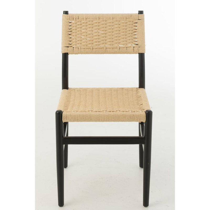 Eetkamerstoel Zwart Paper 50 cm 50x46x87 cm-Eetkamerstoelen-J-Line