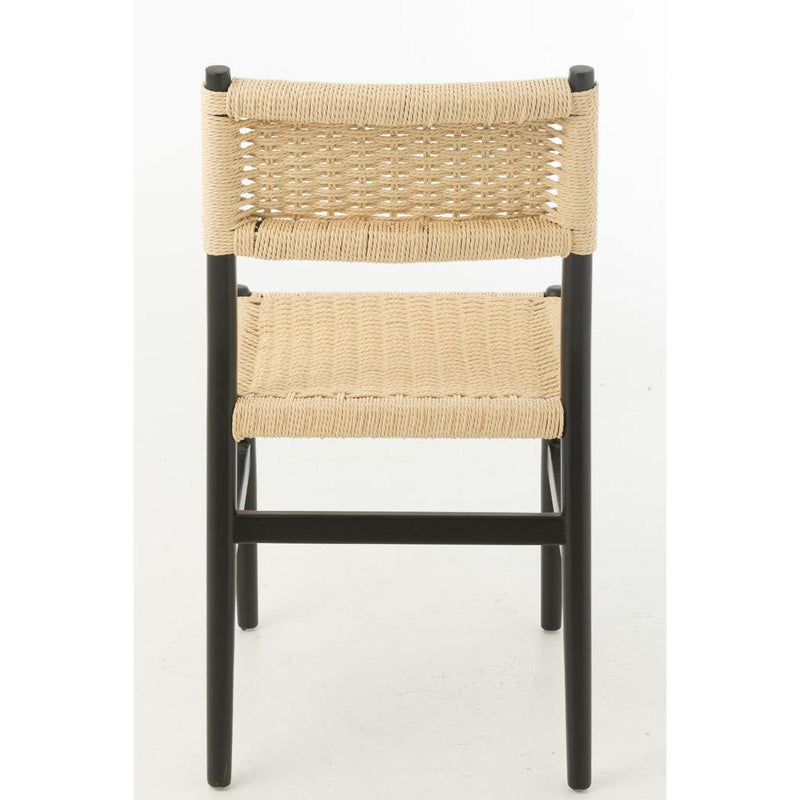 Eetkamerstoel Zwart Paper 50 cm 50x46x87 cm-Eetkamerstoelen-J-Line