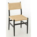 Eetkamerstoel Zwart Paper 50 cm 50x46x87 cm-Eetkamerstoelen-J-Line