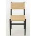 Eetkamerstoel Zwart Paper 50 cm-Eetkamerstoelen-J-Line