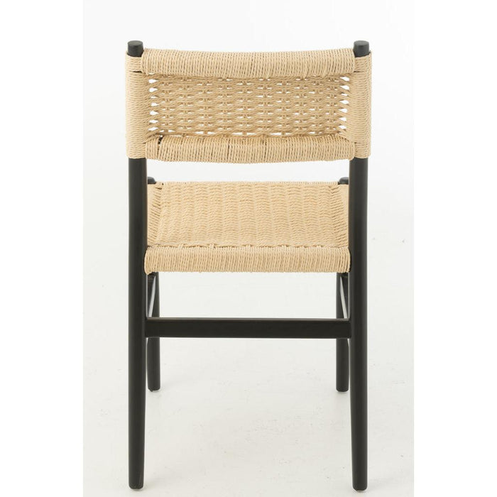 Eetkamerstoel Zwart Paper 50 cm-Eetkamerstoelen-J-Line