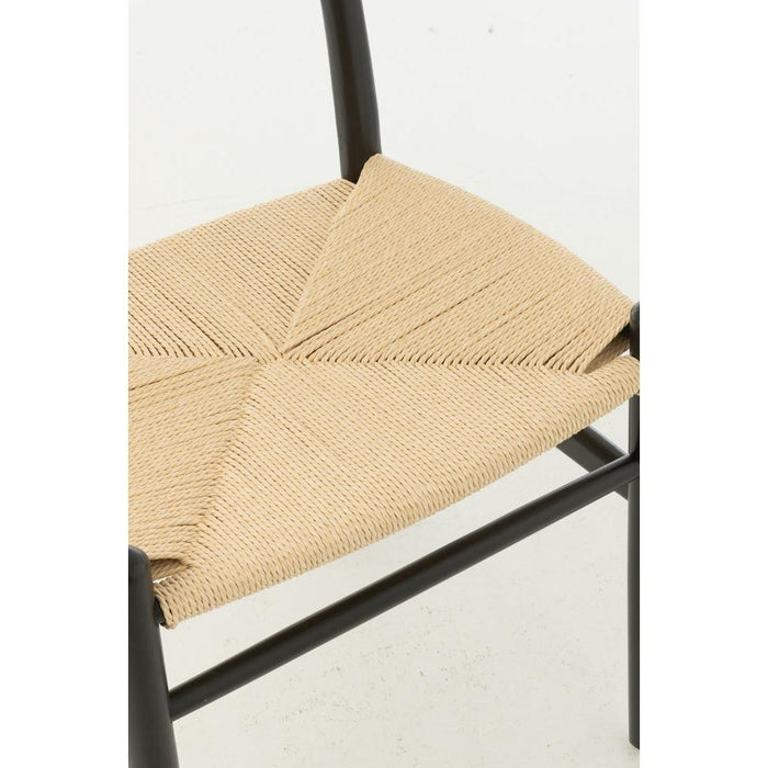 Eetkamerstoel Zwart Paper 56 cm-Eetkamerstoelen-J-Line