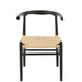 Eetkamerstoel Zwart Paper 56 cm-Eetkamerstoelen-J-Line