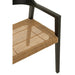 Eetkamerstoel Zwart Rotan 55 cm-Eetkamerstoelen-J-Line