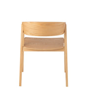 Eetkamerstoel Zwart Touw 53 cm 52.8x57.1x76.8 cm-Eetkamerstoelen-J-Line