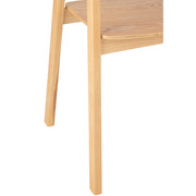 Eetkamerstoel Zwart Touw 53 cm 52.8x57.1x76.8 cm-Eetkamerstoelen-J-Line
