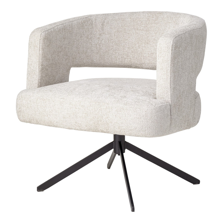 Eetkamerstoelen Eetkamerstoel Baldr Crème Dining Stoel Legacy 15 Dove Zwart-Eetkamerstoelen-PTMD