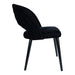 Eetkamerstoelen Lamp Abierto Zwart Nanci Stof Eetkamerstoel-Eetkamerstoelen-PTMD