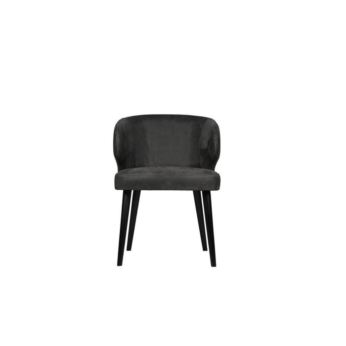 Eetkamerstoelen Lamp Fiori Anthracite Terra Leer Eetkamerstoel-Eetkamerstoelen-PTMD