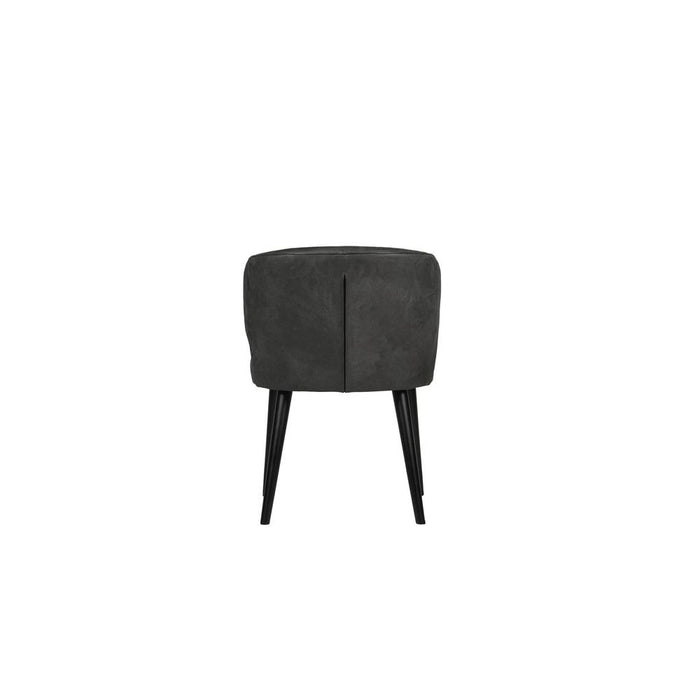 Eetkamerstoelen Lamp Fiori Anthracite Terra Leer Eetkamerstoel-Eetkamerstoelen-PTMD