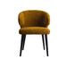 Eetkamerstoelen Lamp Fiori Geel 6057 Eetkamerstoel Zwart Hout-Eetkamerstoelen-PTMD