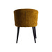 Eetkamerstoelen Lamp Fiori Geel 6057 Eetkamerstoel Zwart Hout-Eetkamerstoelen-PTMD