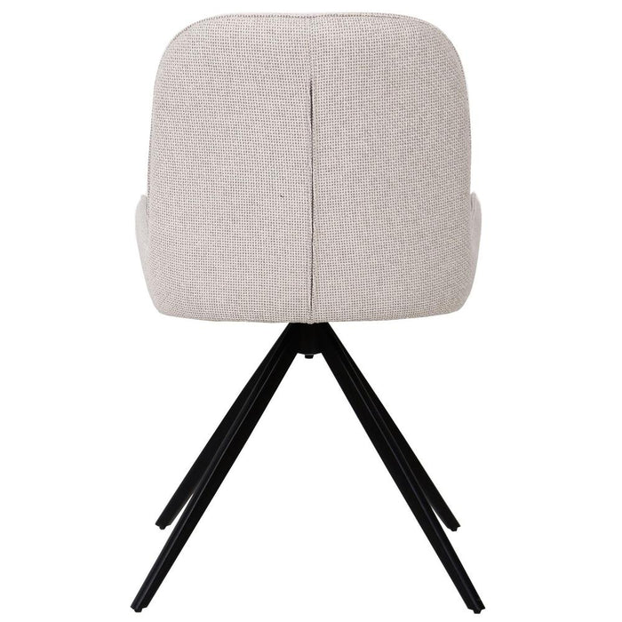 Eetkamerstoelen Lamp Leander Crème Eetkamerstoel-Eetkamerstoelen-PTMD