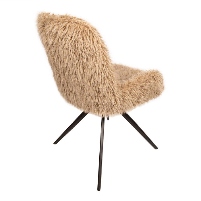 Eetkamerstoelen Lamp Leander Eetkamerstoel Hair Bruin-Eetkamerstoelen-PTMD