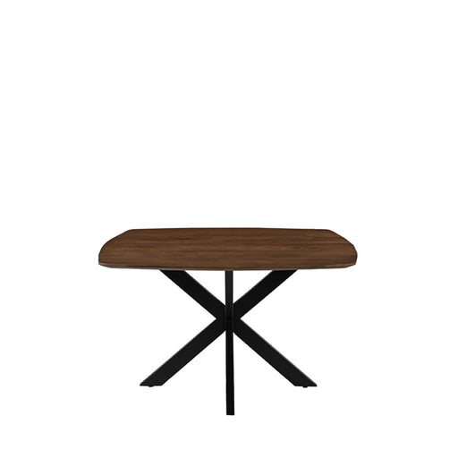 Eetkamertafel Blake - Nature Smooth - Mangohout - 130 cm - Rond-Eettafels-LABEL51
