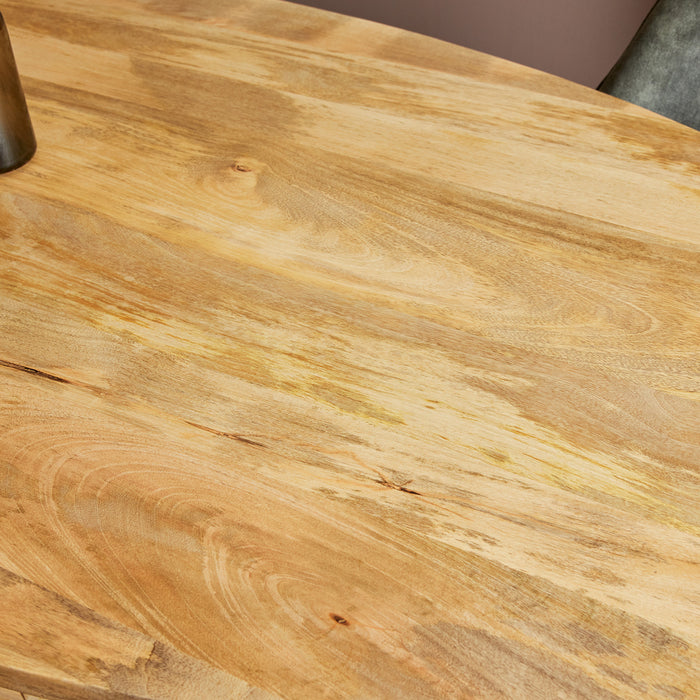 Eetkamertafel Denver | Rond | Mangohout | 120 cm-Eettafels-Starfurn