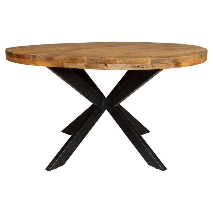 Eetkamertafel Denver | Rond | Mangohout | 140 cm-Eettafels-Starfurn