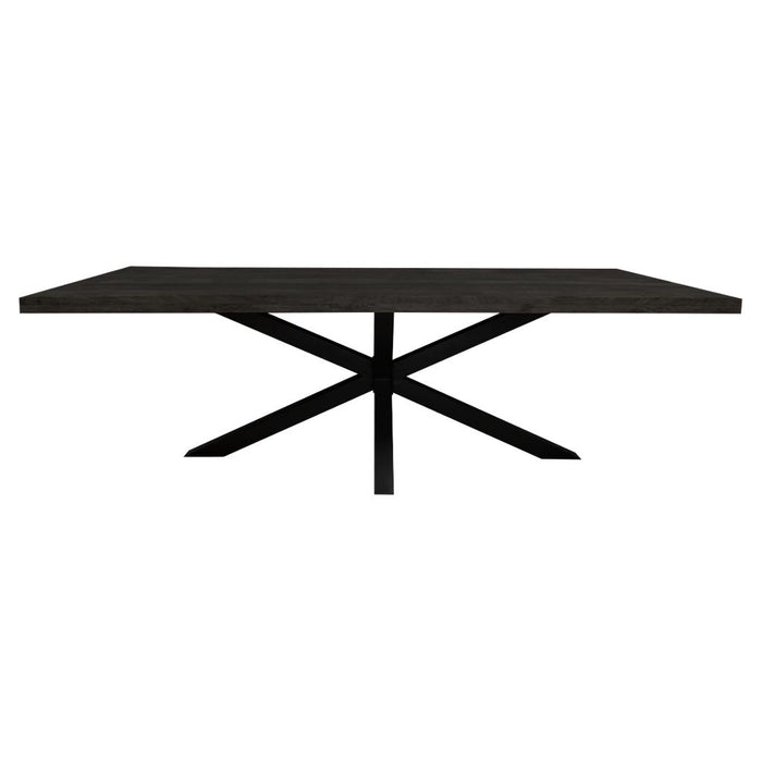Eetkamertafel Denver Zwart - Rechthoek - 300 cm-Eettafels-Starfurn