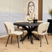 Eetkamertafel Denver Zwart - Rond - 150 cm-Eettafels-Starfurn