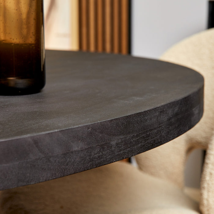 Eetkamertafel Denver Zwart - Rond - 150 cm-Eettafels-Starfurn
