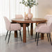 Eetkamertafel Elly - Nature Smooth - Mangohout - 140 cm - Rond-Eettafels-LABEL51