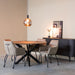 Eetkamertafel Otis - Nature Smooth - Mangohout - 140 cm - Rond-Eettafels-LABEL51