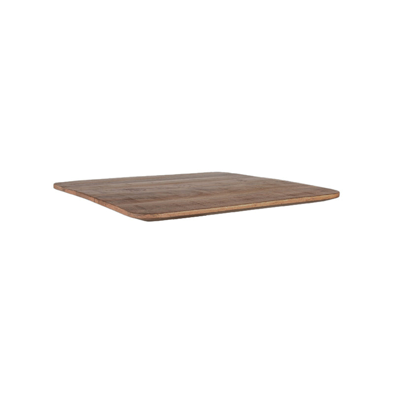 Eetkamertafel Tafelblad Sloppy Edge Nature Smooth #2 70x70x3 cm-Organische tafelbladen-LABEL51