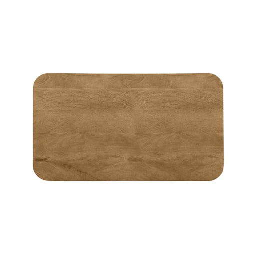 Eetkamertafel Tafelblad Sloppy Edge Naturel Mangohout 70x120x3 cm-Organische tafelbladen-LABEL51