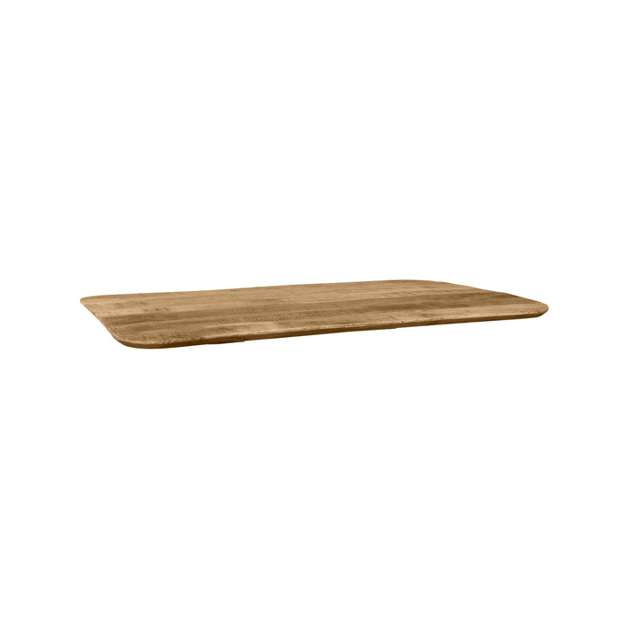 Eetkamertafel Tafelblad Sloppy Edge - Naturel - Mangohout -...-Eettafels-LABEL51