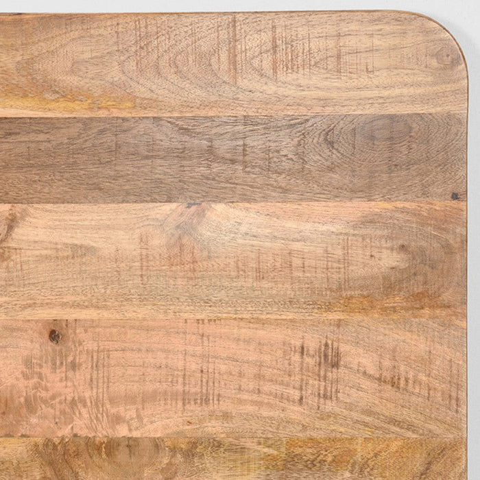 Eetkamertafel Tafelblad Sloppy Edge - Rough - Mangohout - 70 cm Sloppy-Vierkante tafelbladen-LABEL51