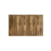 Eetkamertafel Tafelblad Straight Edge Naturel Mangohout #-Rechthoekige tafelbladen-LABEL51