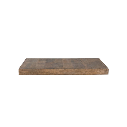 Eetkamertafel Tafelblad Straight Edge Naturel Mangohout-Vierkante tafelbladen-LABEL51