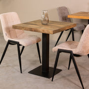 Eetkamertafel Tafelblad Straight Edge Naturel Mangohout-Vierkante tafelbladen-LABEL51