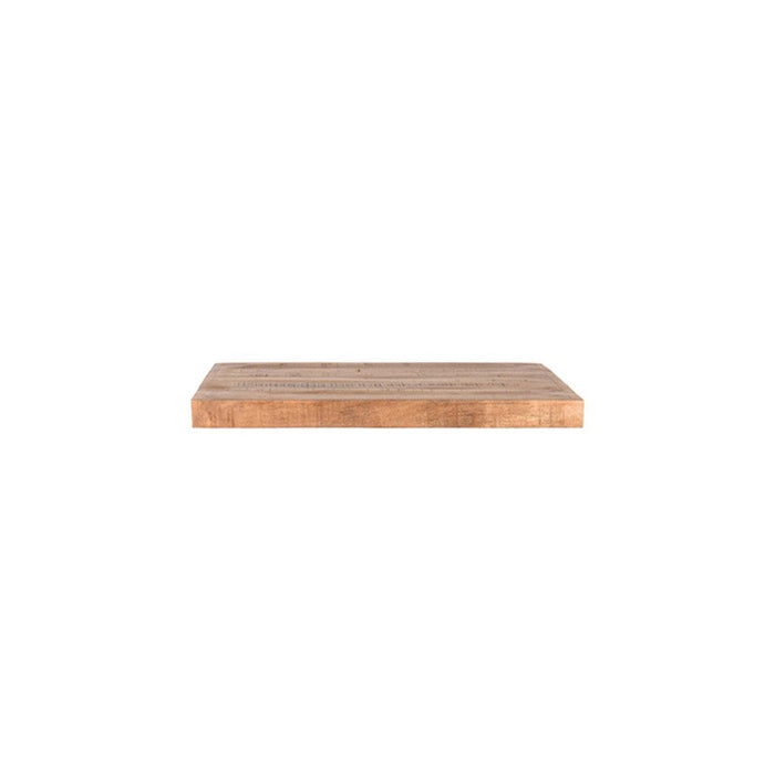 Eetkamertafel Tafelblad Straight Edge - Rough - Mangohout - 70 cm Straight-Vierkante tafelbladen-LABEL51