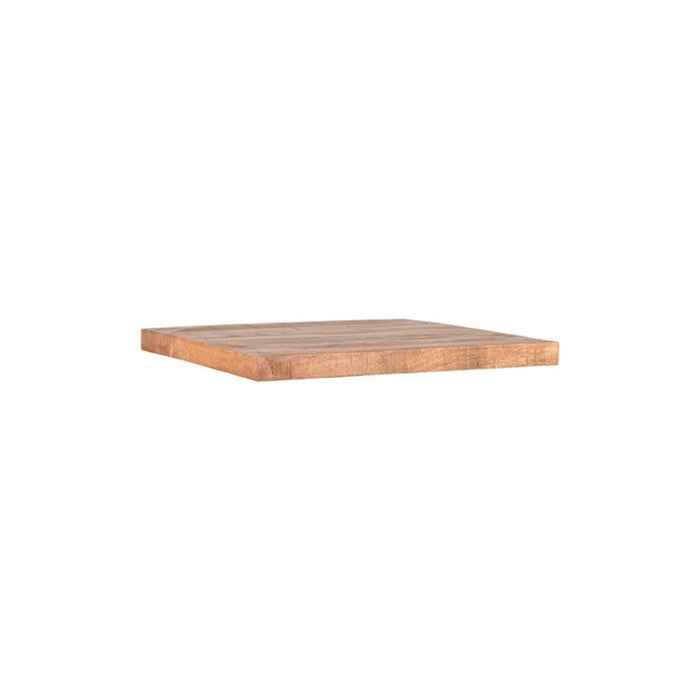 Eetkamertafel Tafelblad Straight Edge - Rough - Mangohout - 70 cm Straight-Vierkante tafelbladen-LABEL51