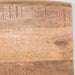 Eetkamertafel Tafelblad Tree Edge - Rough - Mangohout - 70 cm Tree-Vierkante tafelbladen-LABEL51