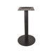 Eetkamertafel Tafelpoot Enkel - Zwart - Metaal - 72 cm - Rond-Eettafels-LABEL51