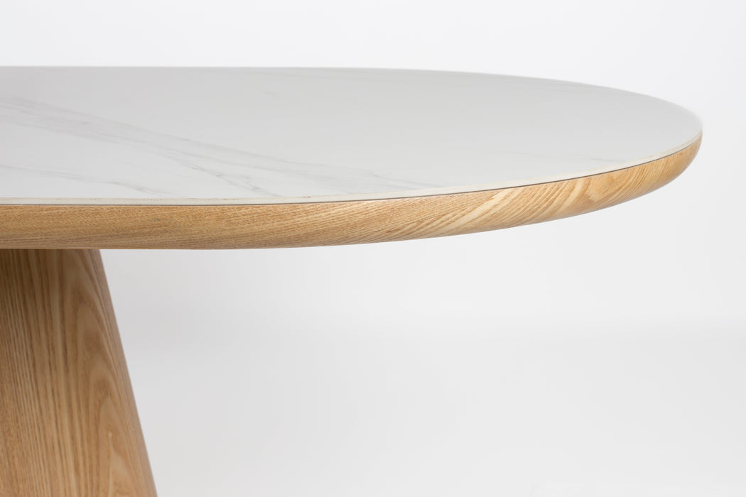 Eettafel Almira Ovaal Eiken-Creating Home