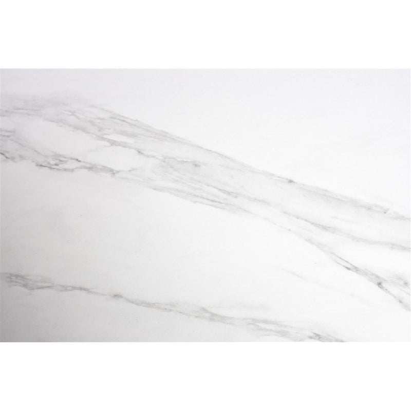 Eettafel Almira Oval 200 Sintered Stone veneer Bruin 200x90 cm-Eettafels-Creating Home