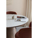Eettafel Almira Oval 200 Sintered Stone veneer Bruin 200x90 cm-Eettafels-Creating Home
