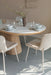 Eettafel Almira Oval 200 Sintered Stone veneer Bruin 200x90 cm-Eettafels-Creating Home
