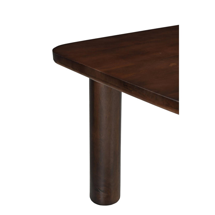 Eettafel Badou Mangohout Bruin 240x100 cm-Eettafels-Livingfurn