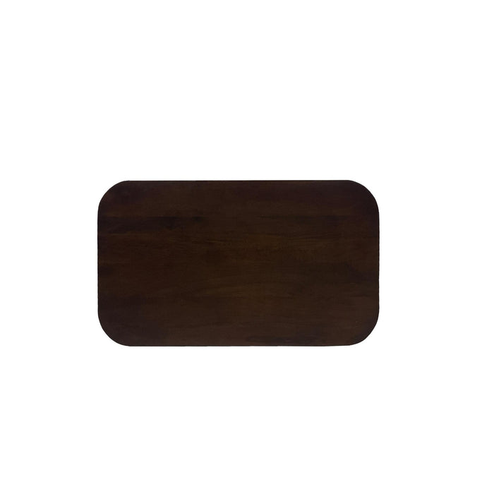 Eettafel Badou Mangohout Bruin 240x100 cm-Eettafels-Livingfurn