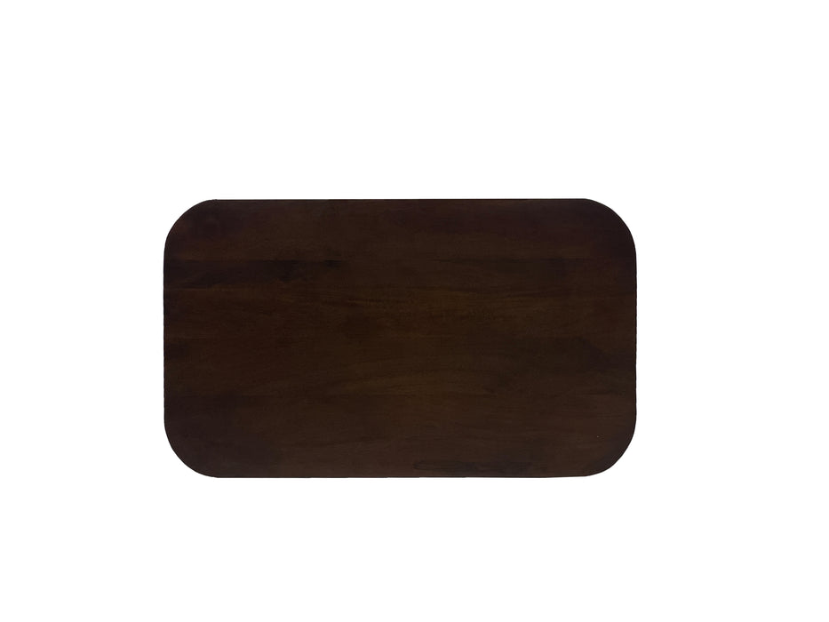 Eettafel Badou Mangohout Bruin 240x100 cm-Eettafels-Livingfurn