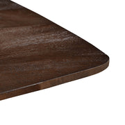 Eettafel Blake Mangohout Espresso 130x130x76 cm-Eettafels-LABEL51