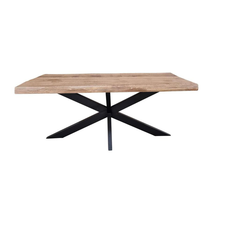 Eettafel Boomstamtafel Boston 220 cm 220x100x76 cm-Eettafels-Starfurn