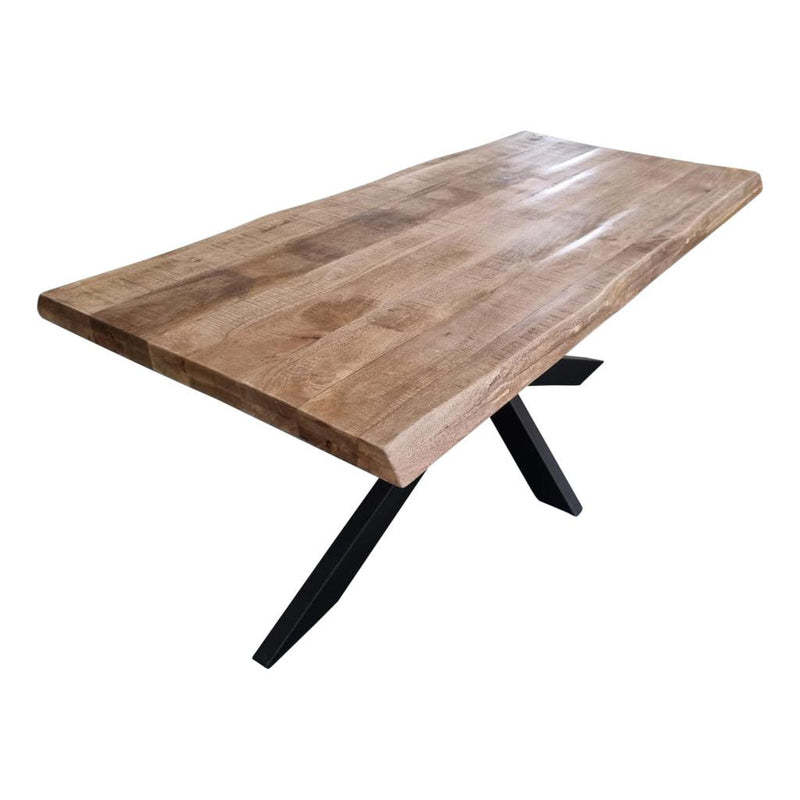Eettafel Boomstamtafel Boston 240 cm 240x100x76 cm-Eettafels-Starfurn